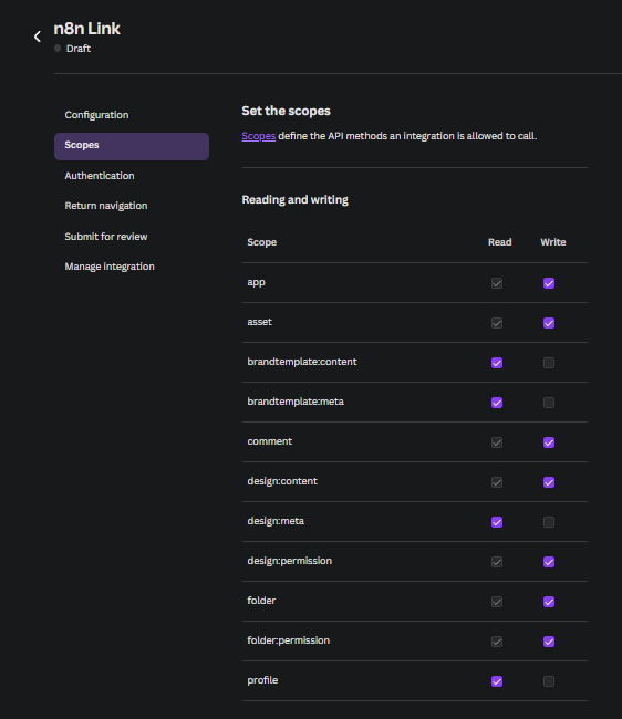 Canva Developer Portal - Authentication Setup